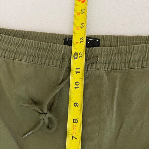 Forever 21 Men Olive Green Jogger Pants Size 2XL Elastic Waist w/Drawstring NWT - Picture 9 of 10